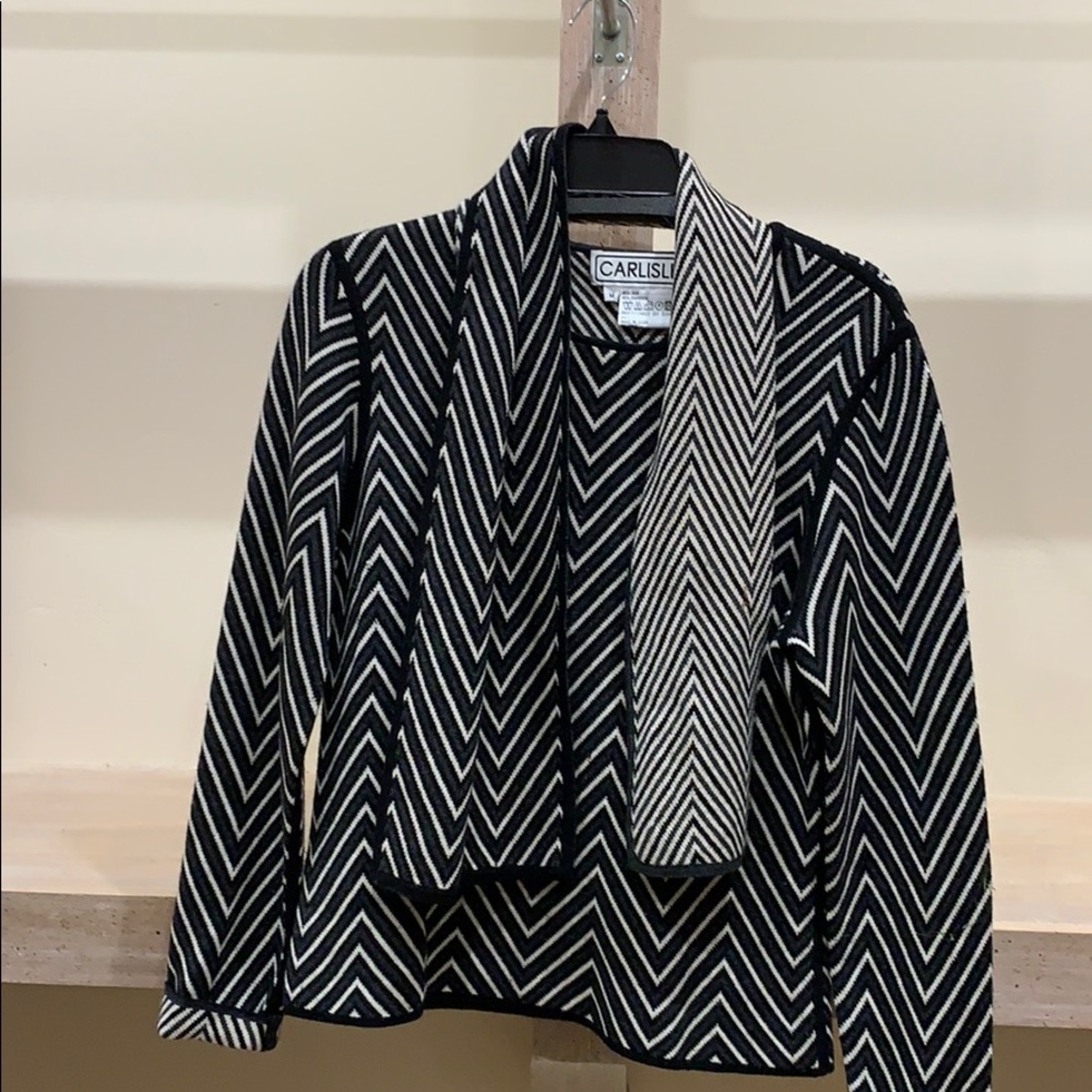Carlisle silk/cashmere sweater and scarf set